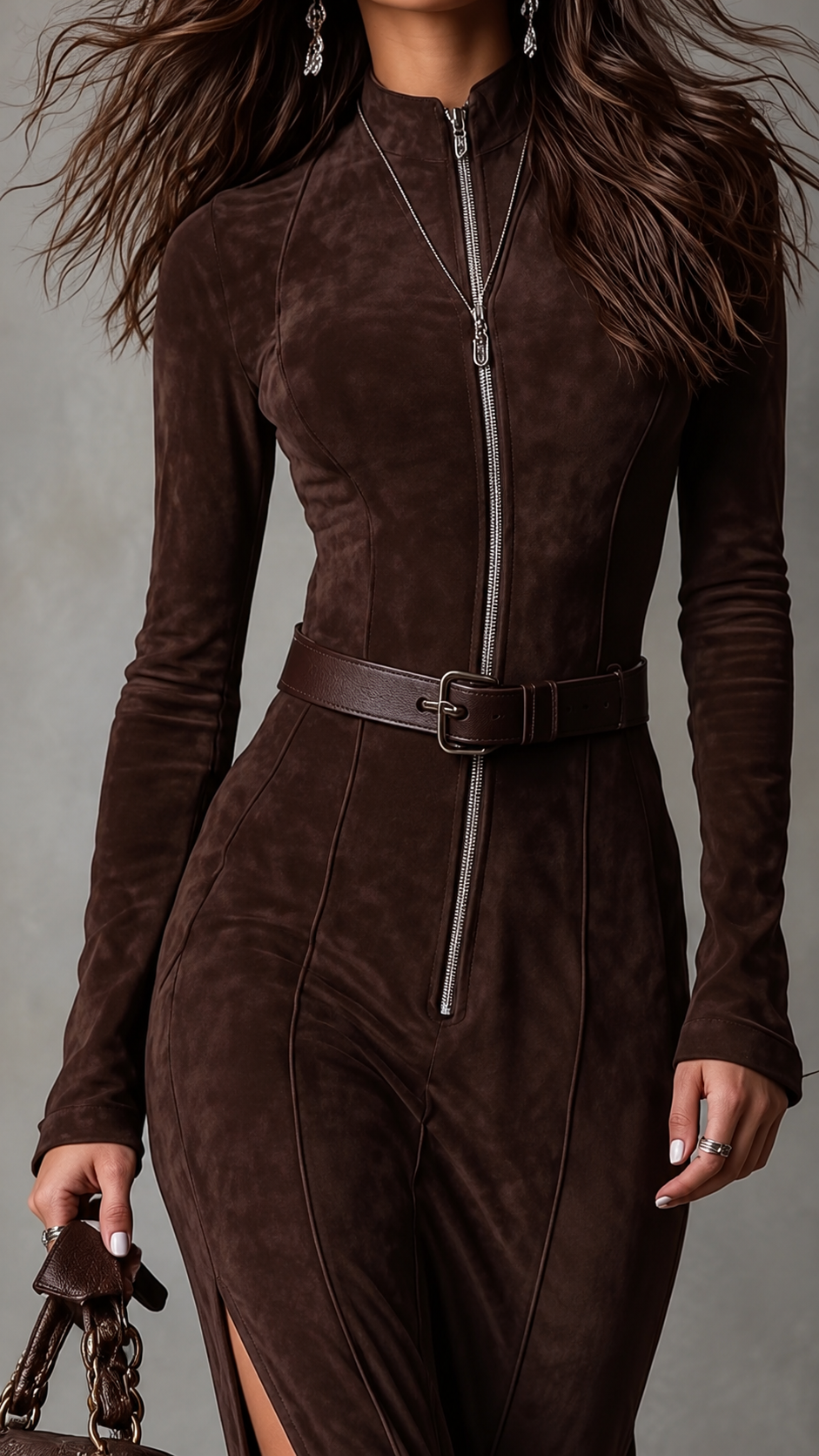 ADRIANA | Vestito de ante
