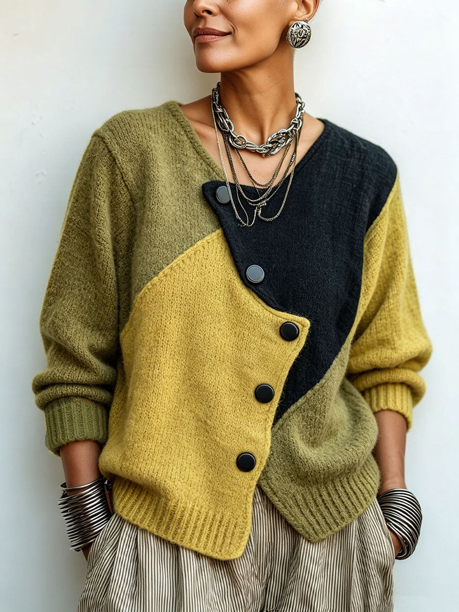 Constance | Jersey de punto con bloques de color