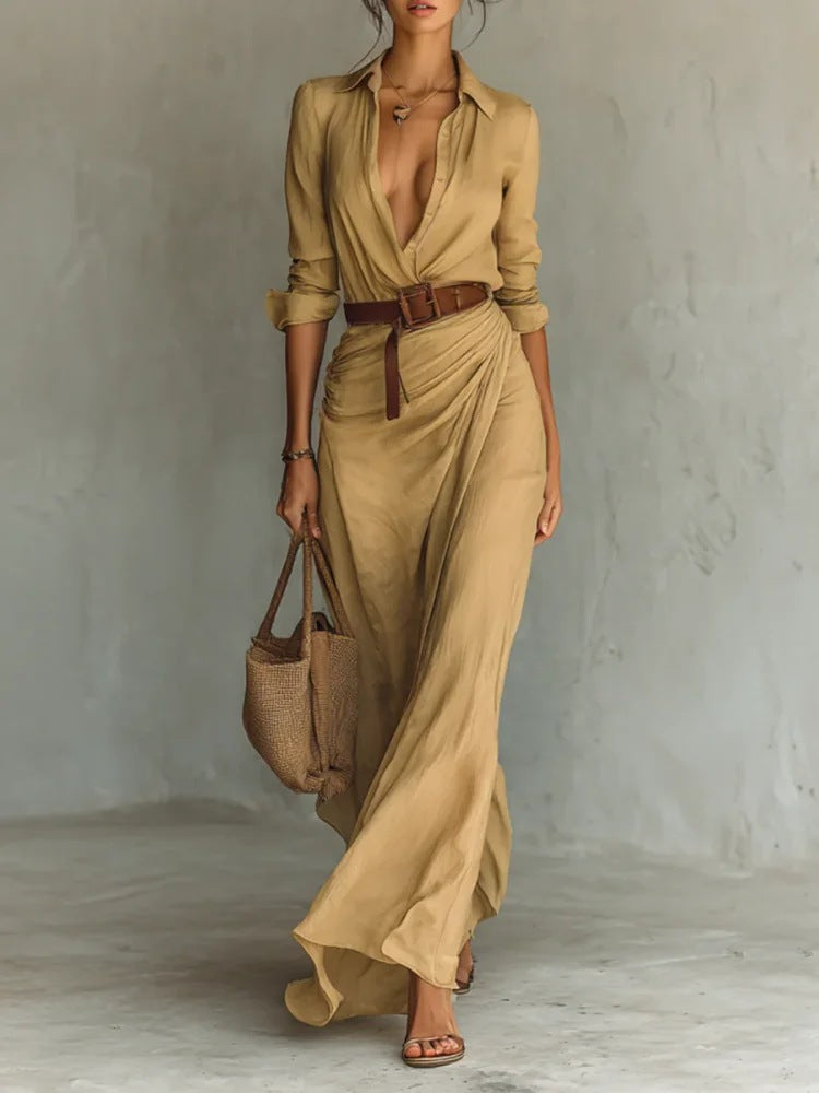 Ayra | Vestido cruzado elegante - Imagen 1