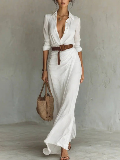 Ayra | Vestido cruzado elegante - Imagen 5