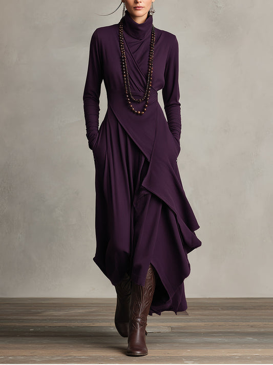Natalie | Vestido elegante drapeado - Imagen 1