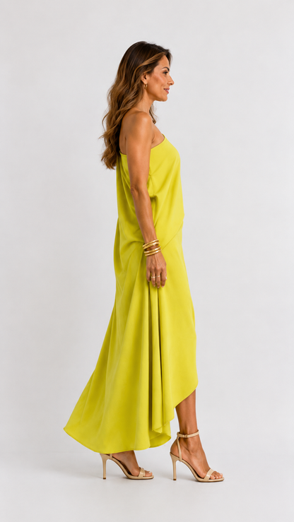 Camila – Vestido Elegante Asimétrico