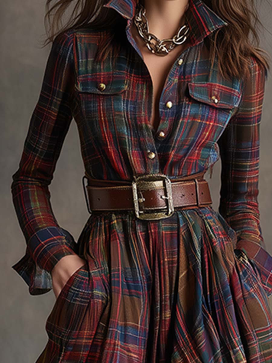 Scarlett | Vestido con cinturón - Imagen 4