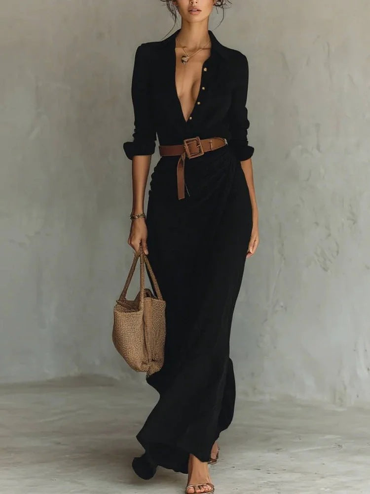 Ayra | Vestido cruzado elegante - Imagen 4