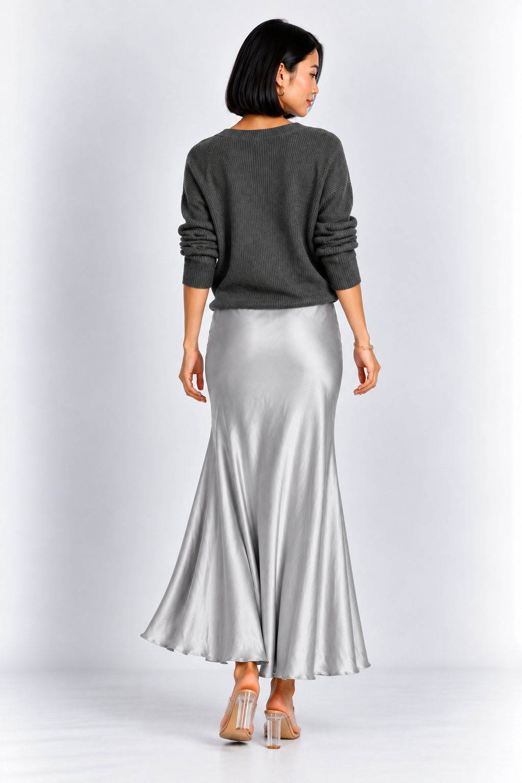 Luna | Vestido Satinado