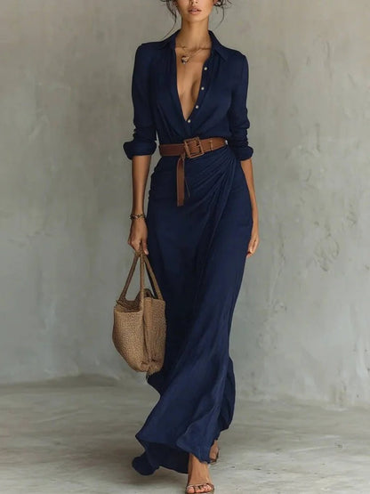 Ayra | Vestido cruzado elegante - Imagen 3