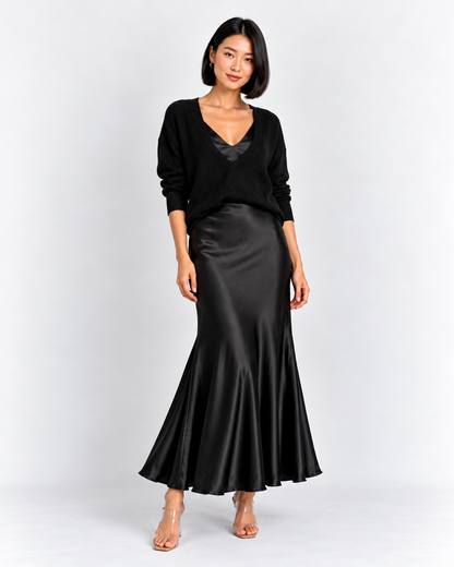 Luna | Vestido Satinado