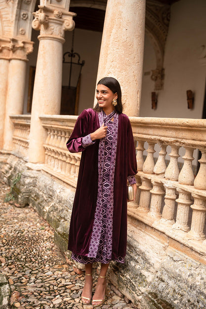 Vestido de terciopelo | Priora
