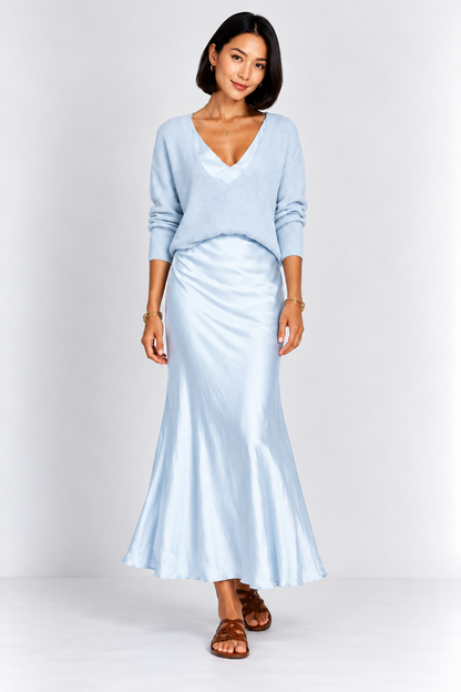 Luna | Vestido Satinado