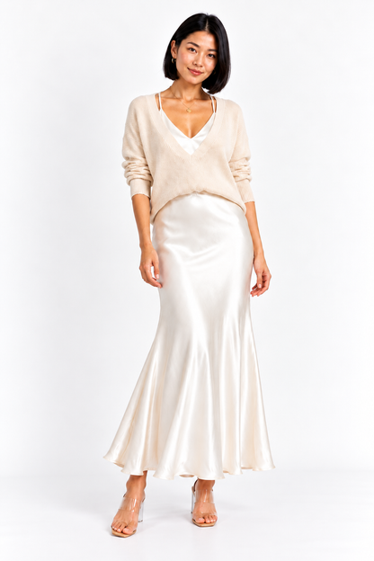 Luna | Vestido Satinado