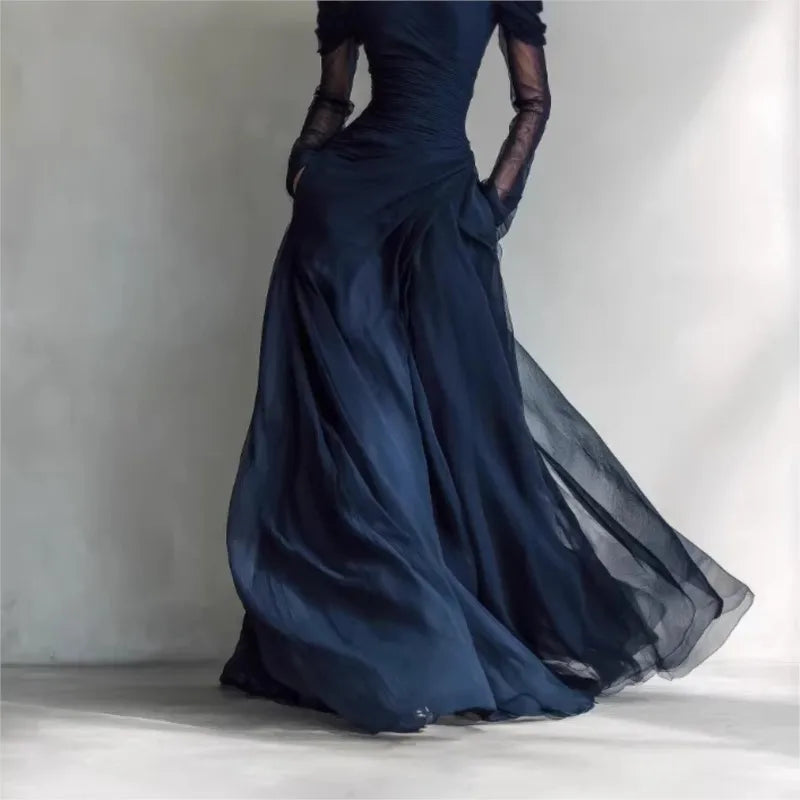 Eleonora | Vestido largo con hombros descubiertos - Imagen 6
