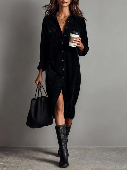 Zule | Vestido midi con doble bolsillo