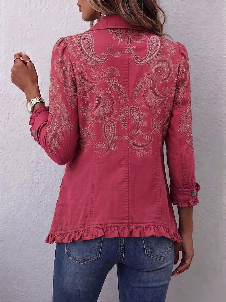 Fortunata | Chaqueta rosa suave