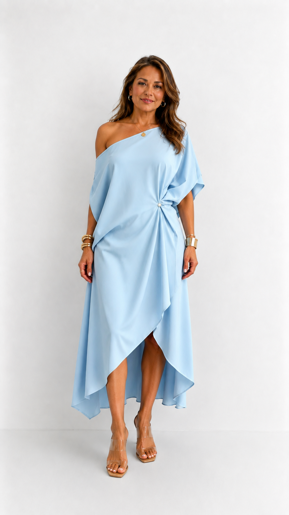 Camila – Vestido Elegante Asimétrico